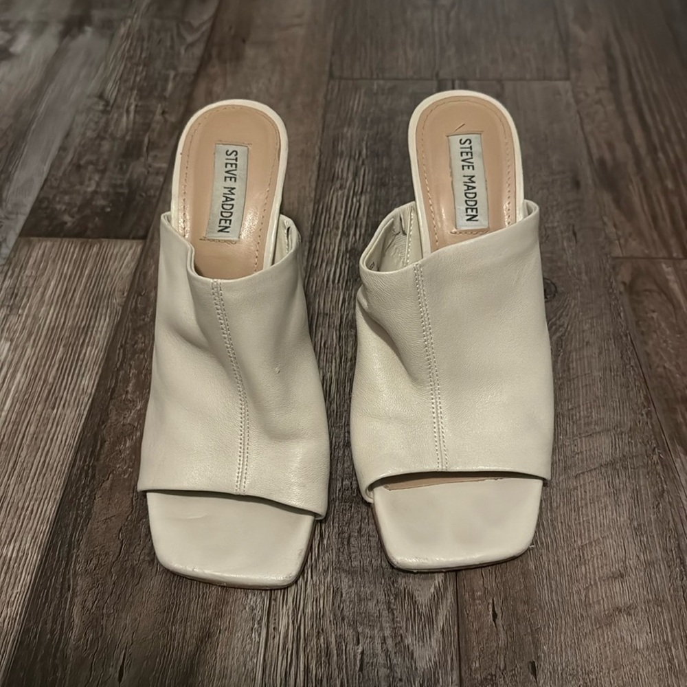 Steve Madden tule block heel size 8.5 - Picture 2 of 8